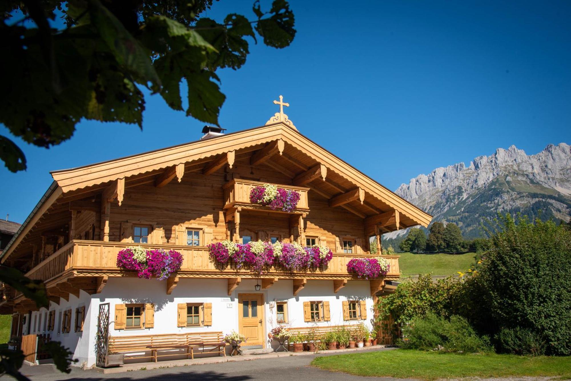 Haus Strobler Apartamento Going am Wilden Kaiser Exterior foto